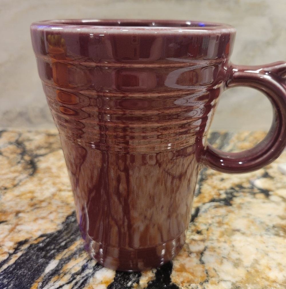 Fiesta Latte Mug Claret Kohls Exclusive